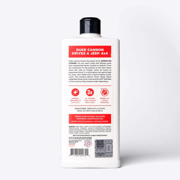 Jeep® Brand Body Wash